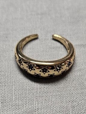 (3 for $10!) Gold Tone and Star Accent Open Ring